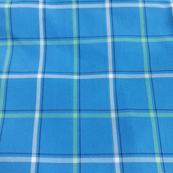 Mens  Izod Xtreme Function Blue  Plaid Golf Shorts  Size 36 - Picture 10 of 11